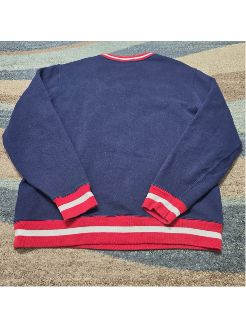 Polo Ralph Lauren Crewneck Crest Crown Fleece Sweatshirt Mens XL Navy - Picture 2 of 12
